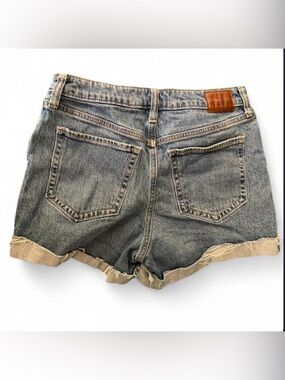 Hollister Light Blue Vintage Wash Denim Cutoff Shorts